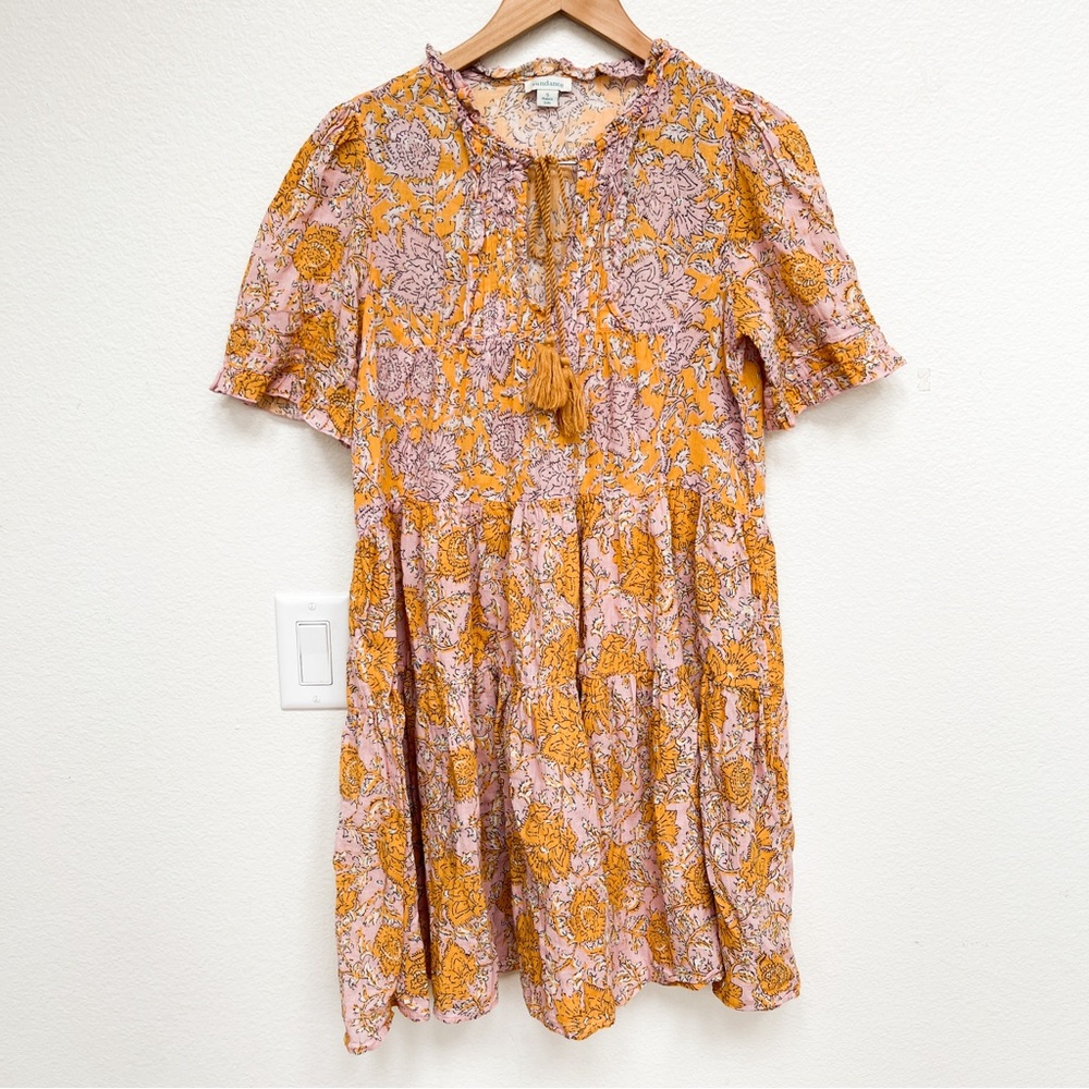 Sundance Floral Breezy Summer Dress Size S